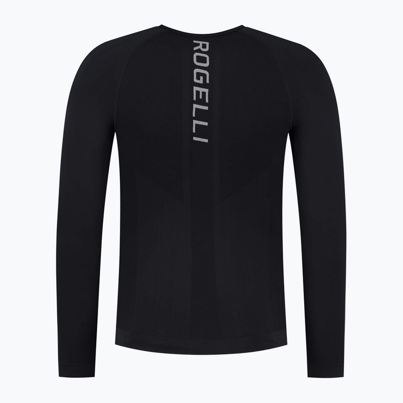 Longsleeve rowerowy męski Rogelli Essential W black 2
