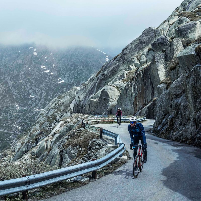Kurtka rowerowa męska Rogelli Radius Winter Jacket blue 7