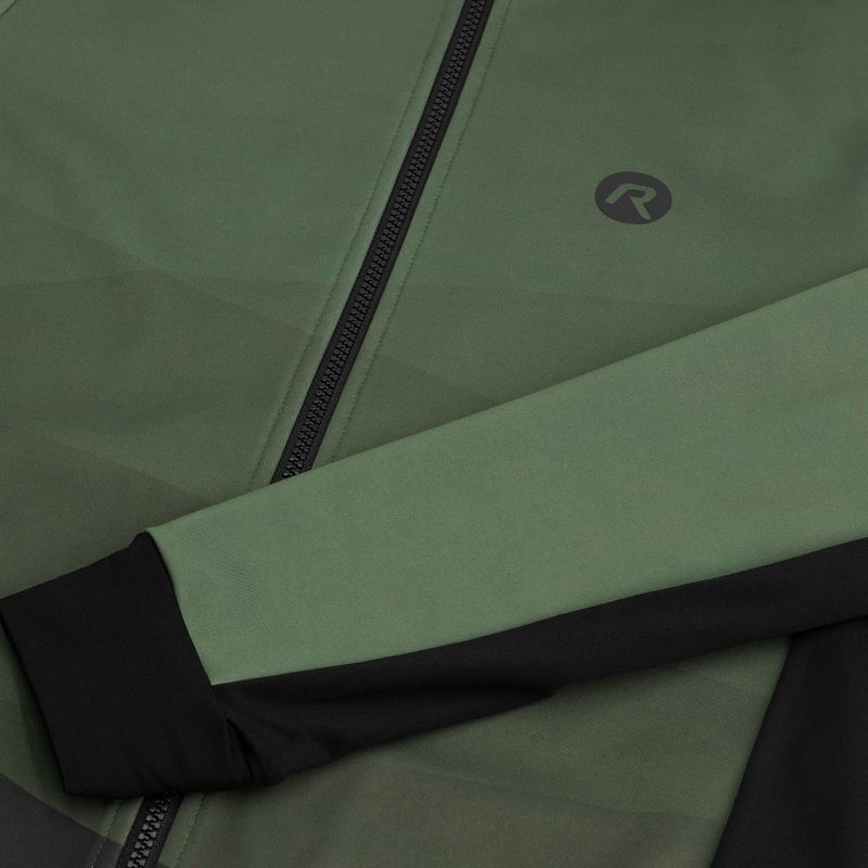 Kurtka rowerowa męska Rogelli Tarax Winter Jacket army green 6