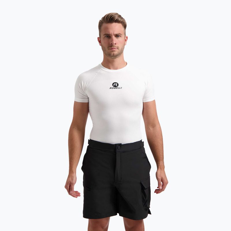 Spodenki rowerowe męskie Rogelli Buccino II black