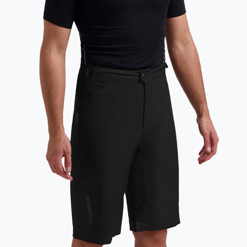 Spodenki rowerowe męskie Rogelli Advntr Core MTB black