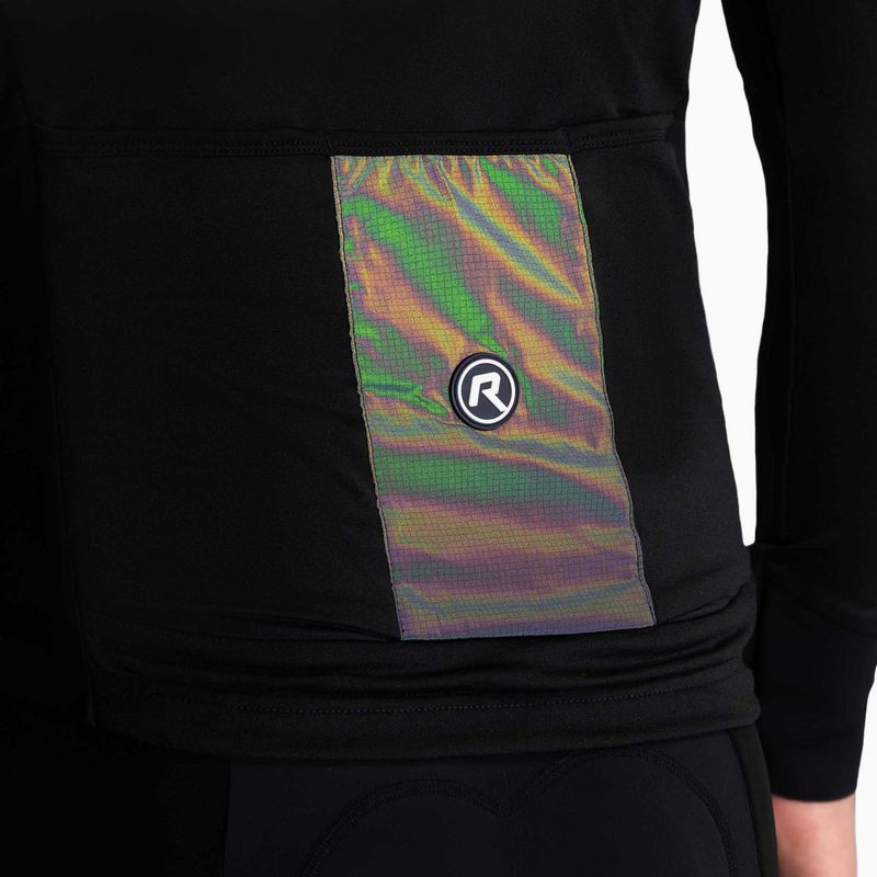 Kurtka rowerowa męska Rogelli Distance black 5