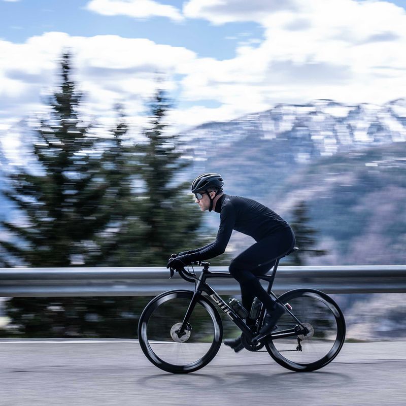 Kurtka rowerowa męska Rogelli Distance black 8