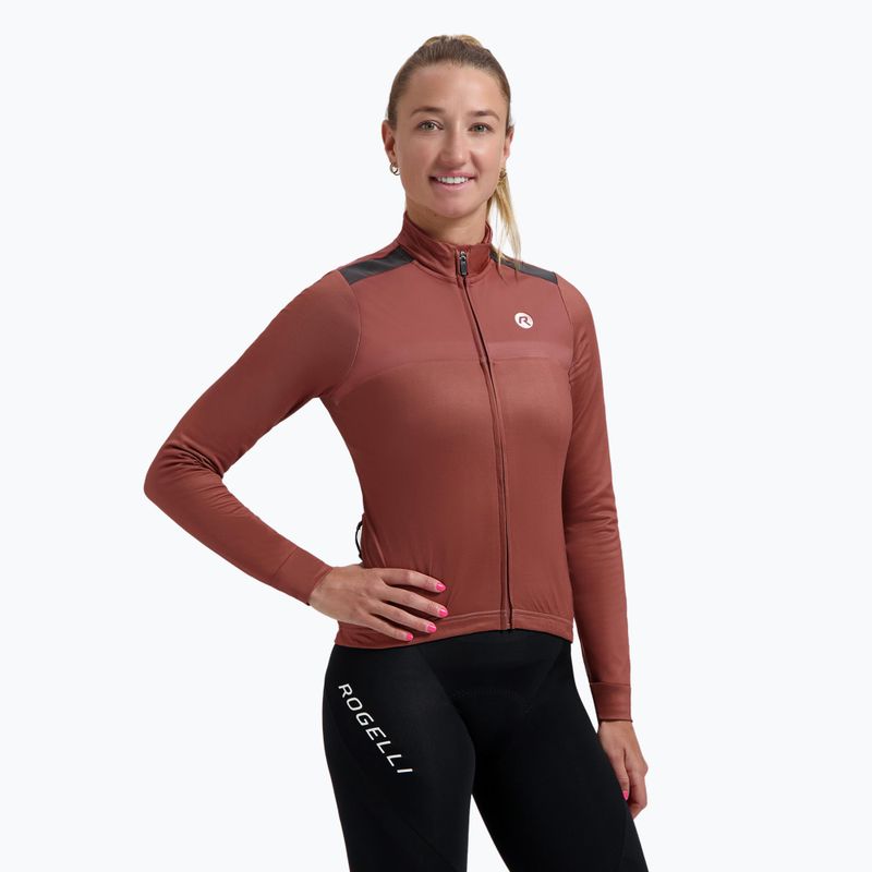 Longsleeve rowerowy damski Rogelli Mono chutney
