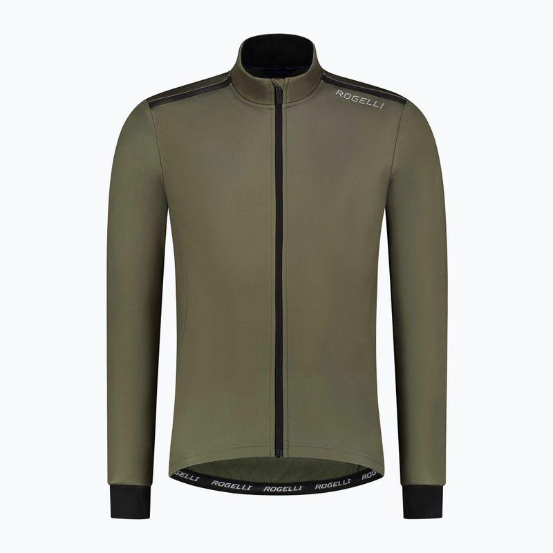 Kurtka rowerowa męska Rogelli Core Winter green 5