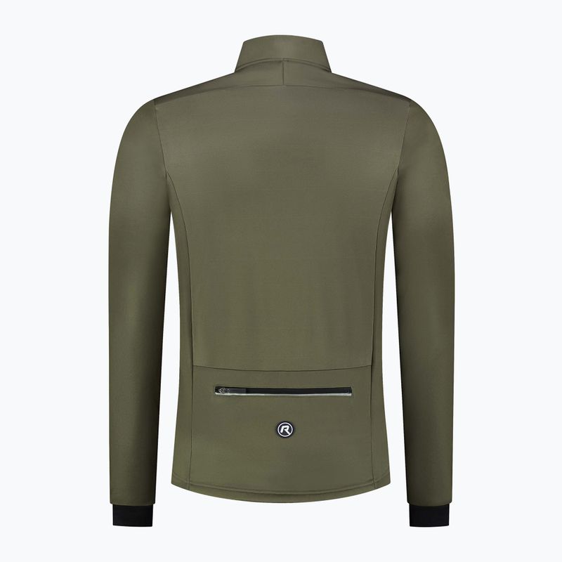 Kurtka rowerowa męska Rogelli Core Winter green 6
