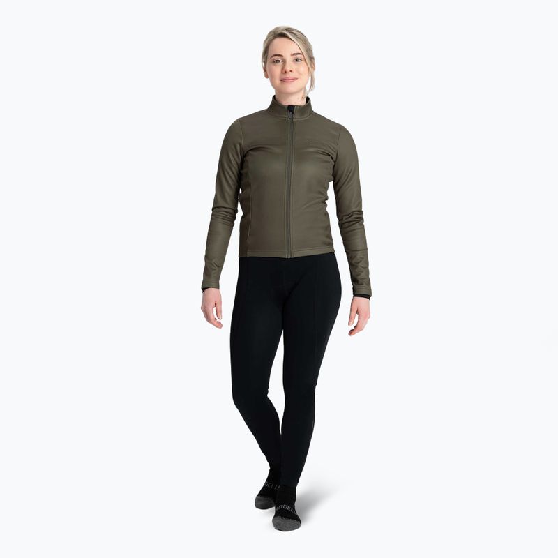 Kurtka rowerowa damska Rogelli Core Winter green 2