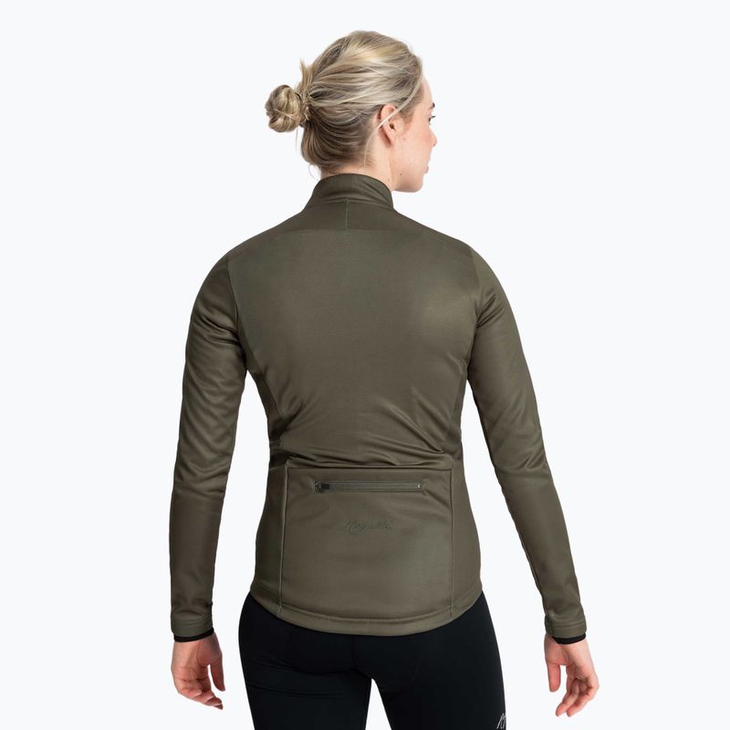 Kurtka rowerowa damska Rogelli Core Winter green 3