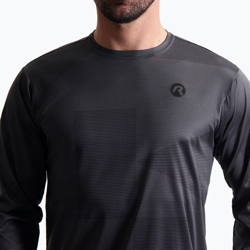 Longsleeve rowerowy męski Rogelli Advntr Core grey 3