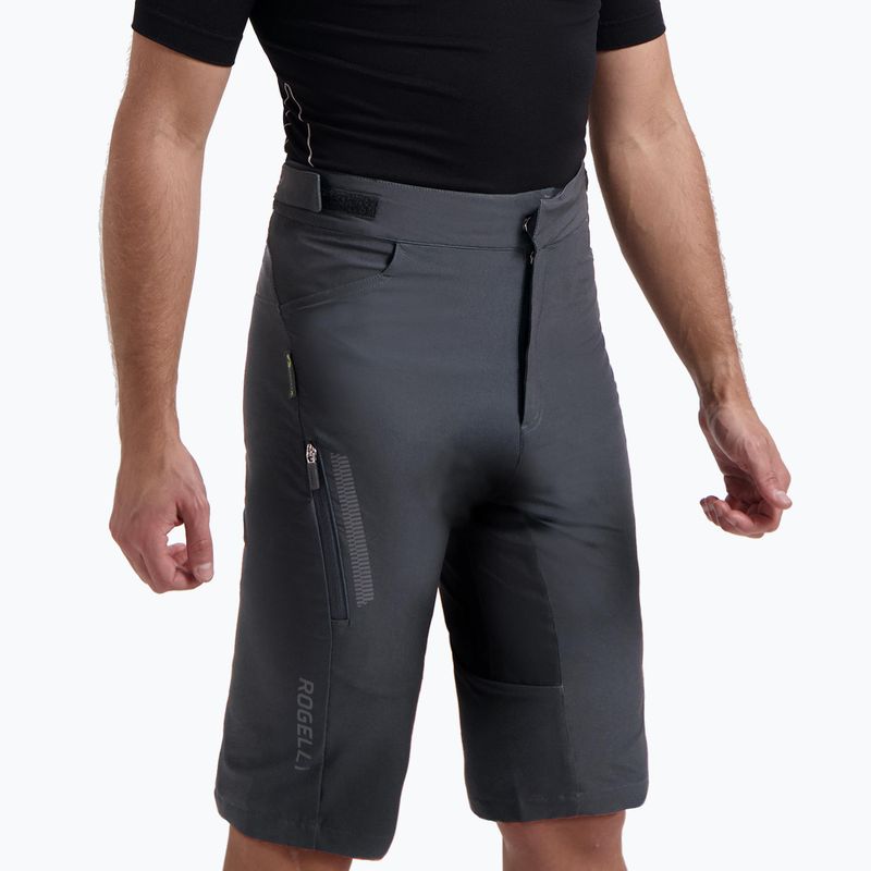 Spodenki rowerowe męskie Rogelli Advntr Distance MTB grey 3