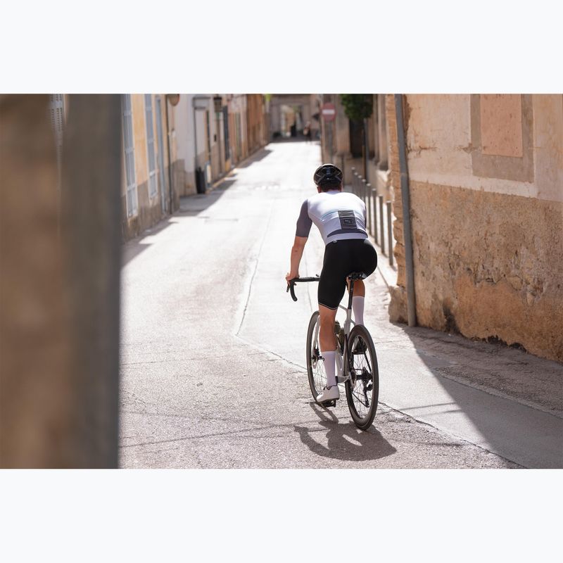 Spodenki rowerowe męskie Rogelli Fast Bib Short black 9