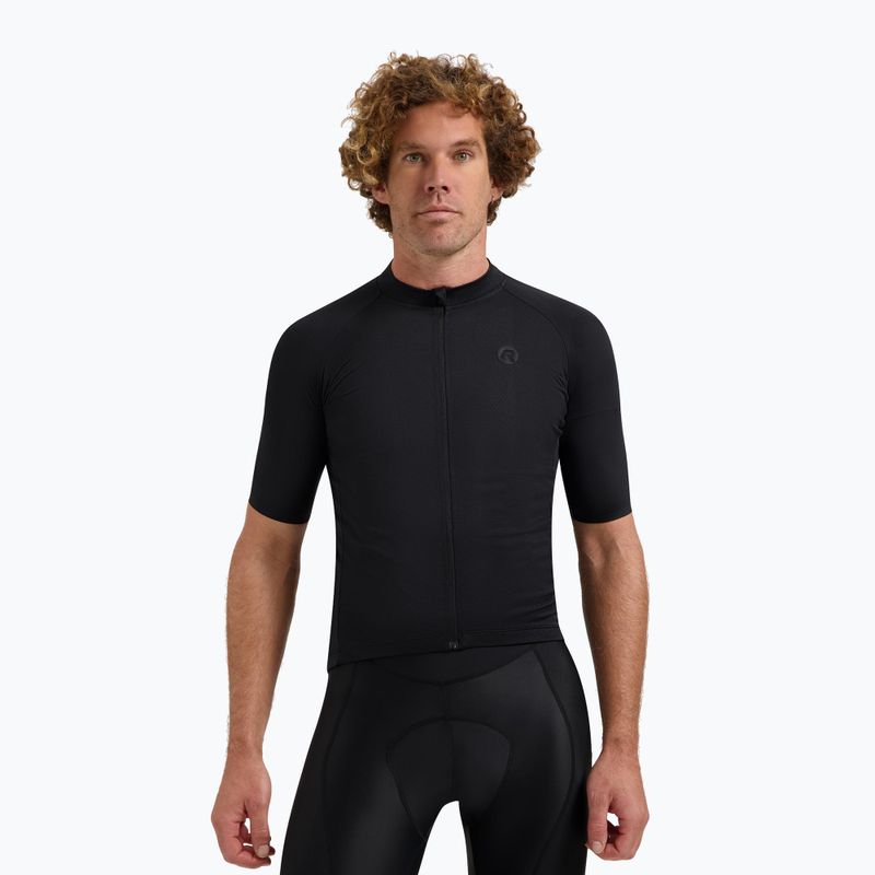 Koszulka rowerowa męska Rogelli Essential II black