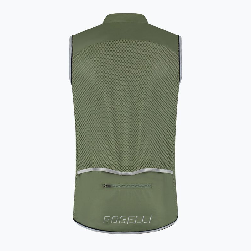 Kamizelka rowerowa męska Rogelli Core army green 4