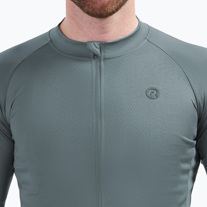 Koszulka rowerowa męska Rogelli Essential II grey 3