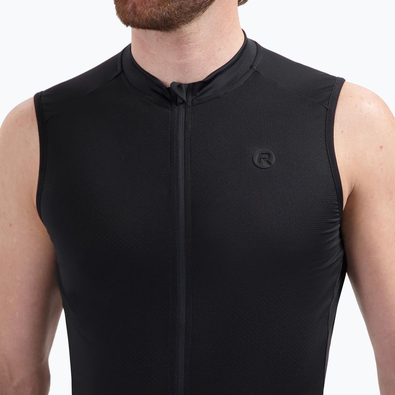 Koszulka rowerowa męska Rogelli Essential II WS black 3