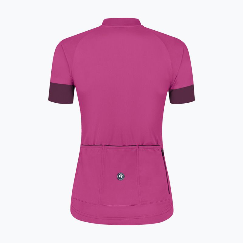 Koszulka rowerowa damska Rogelli Modesta pink 7