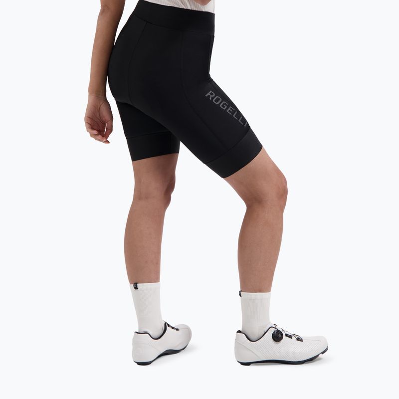 Spodenki rowerowe damskie Rogelli Essential III black 2