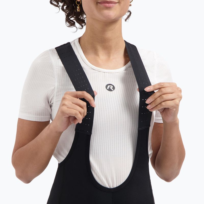Spodenki rowerowe damskie Rogelli Essential III Bib Short black 3