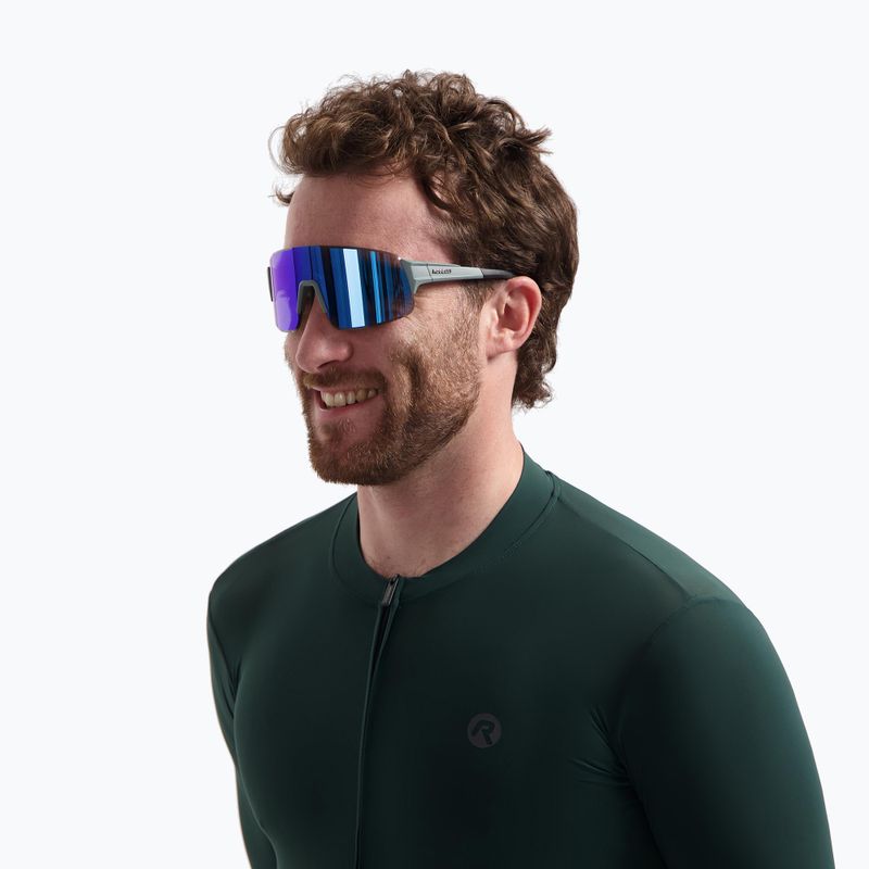 Okulary przeciwsłoneczne Rogelli Swift Full Revo grey/blue full revo 3