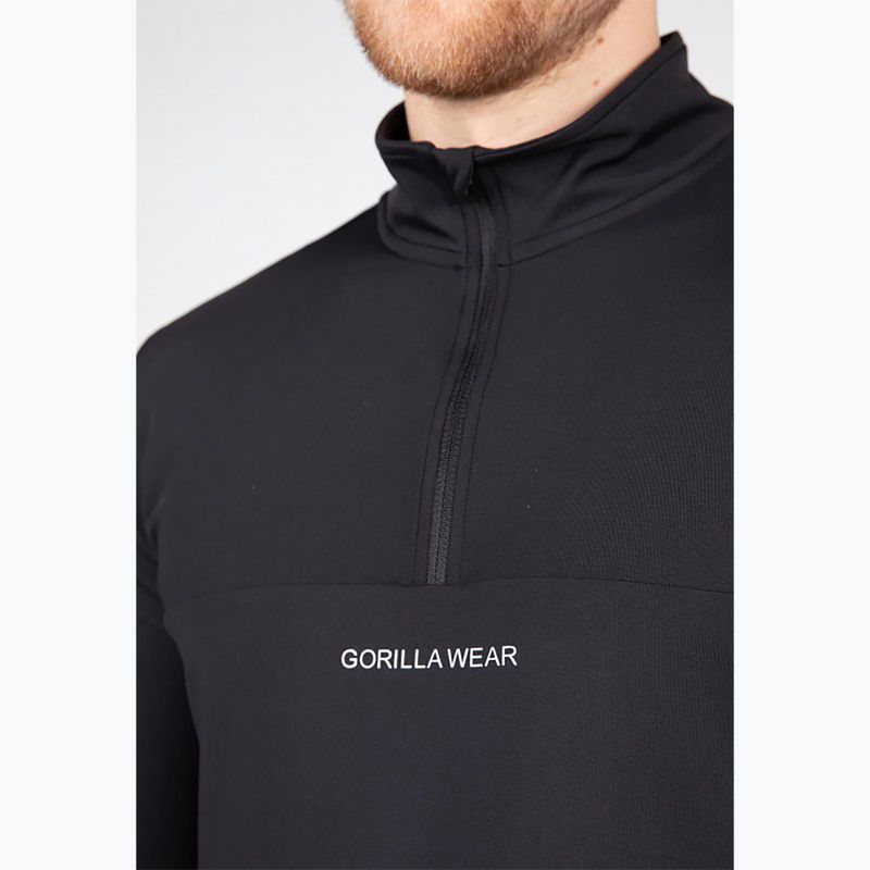 Longsleeve treningowy męski Gorilla Wear Noxen black 4