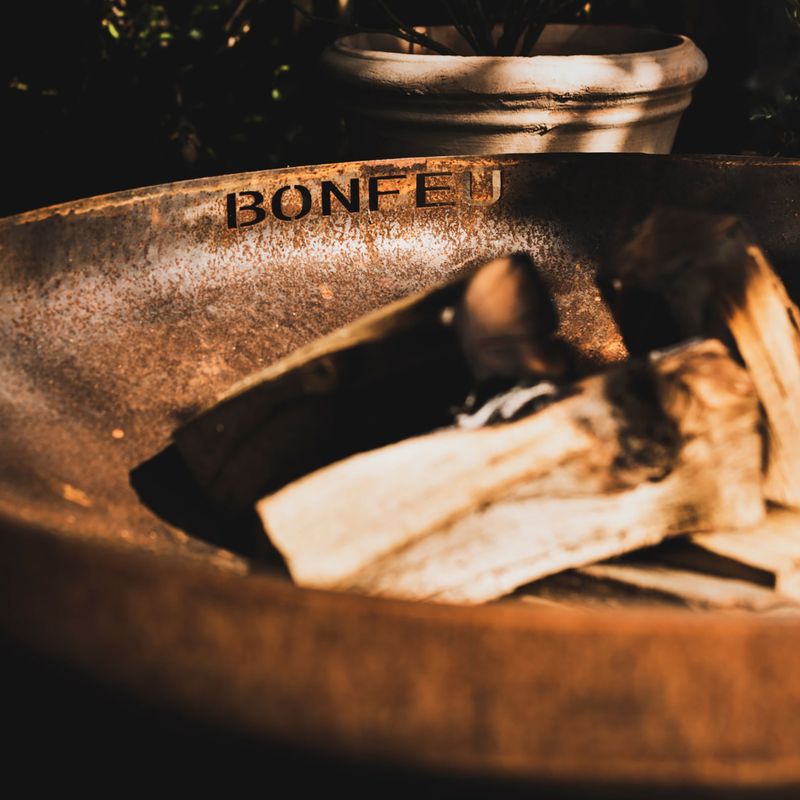 Palenisko ogrodowe BonFeu BonBowl Plus 80 cm corten 6