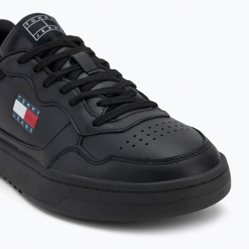 Buty męskie Tommy Jeans Cupsole Leather Ess black 7