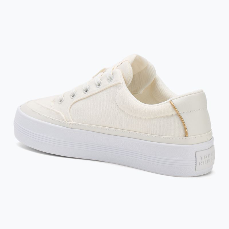 Trampki damskie Tommy Hilfiger Essential Vulc Textile YBL ecru 3