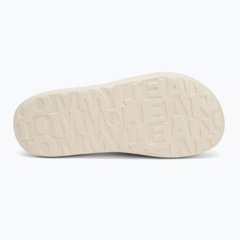 Klapki damskie Tommy Jeans Flatform Pool Slide Ess newsprint 4