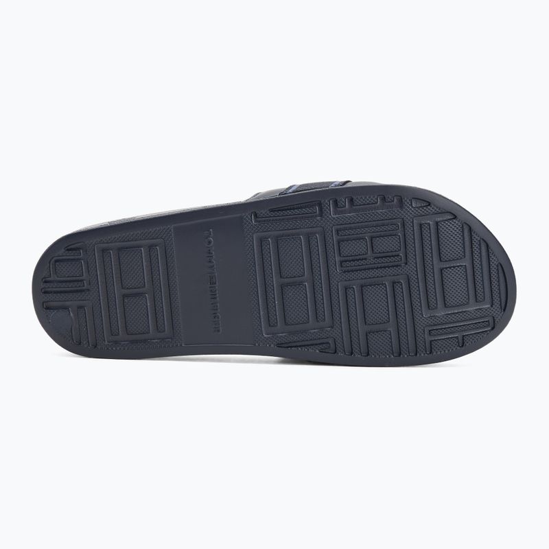 Klapki damskie Tommy Hilfiger Poolside With Webbing space blue 4