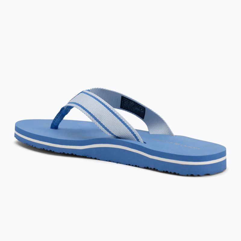 Japonki damskie Tommy Hilfiger Webbing Beach Sandal blue spell 3