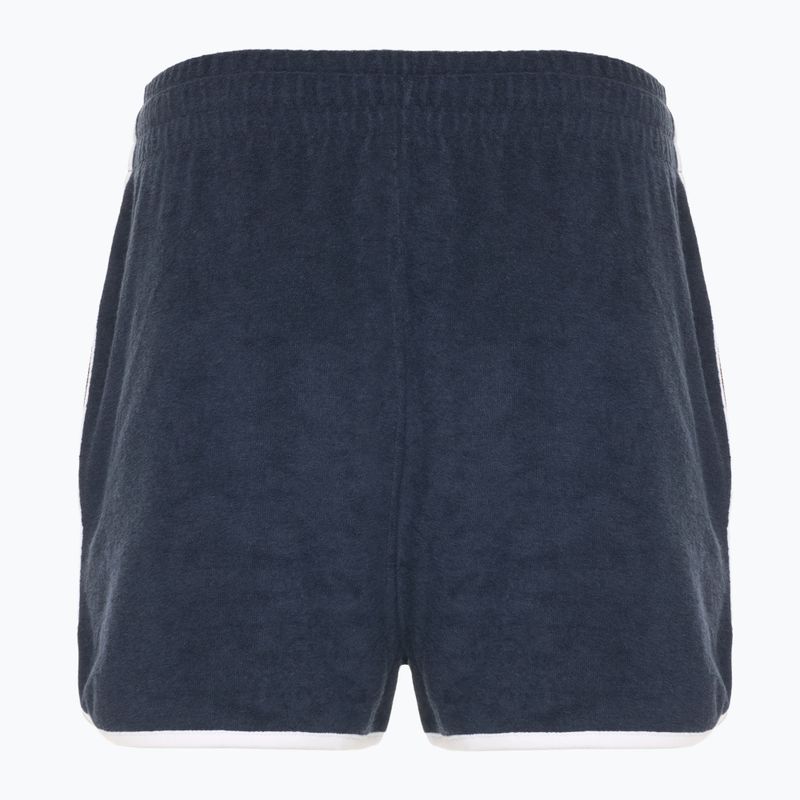 Spodenki damskie Tommy Hilfiger Terry Shorts dark night navy 2