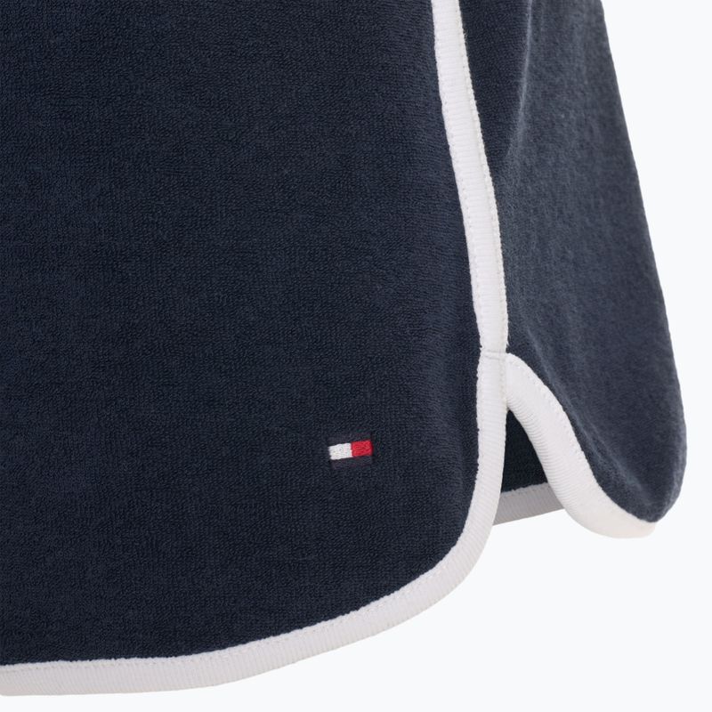 Spodenki damskie Tommy Hilfiger Terry Shorts dark night navy 3
