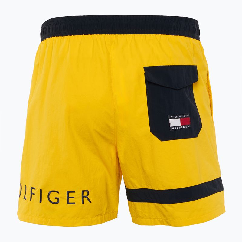 Szorty kąpielowe męskie Tommy Hilfiger Medium Drawstring marigold yellow 2
