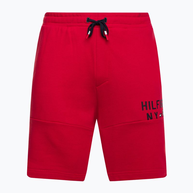 Spodenki męskie Tommy Hilfiger Graphic Sweatshort red 5