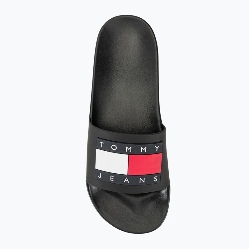 Klapki męskie Tommy Jeans Pool Slide Ess black 6