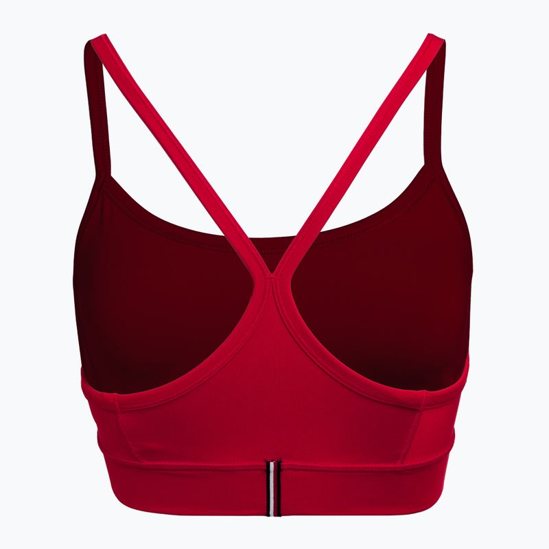Biustonosz treningowy Tommy Hilfiger Essentials Low Int red 6