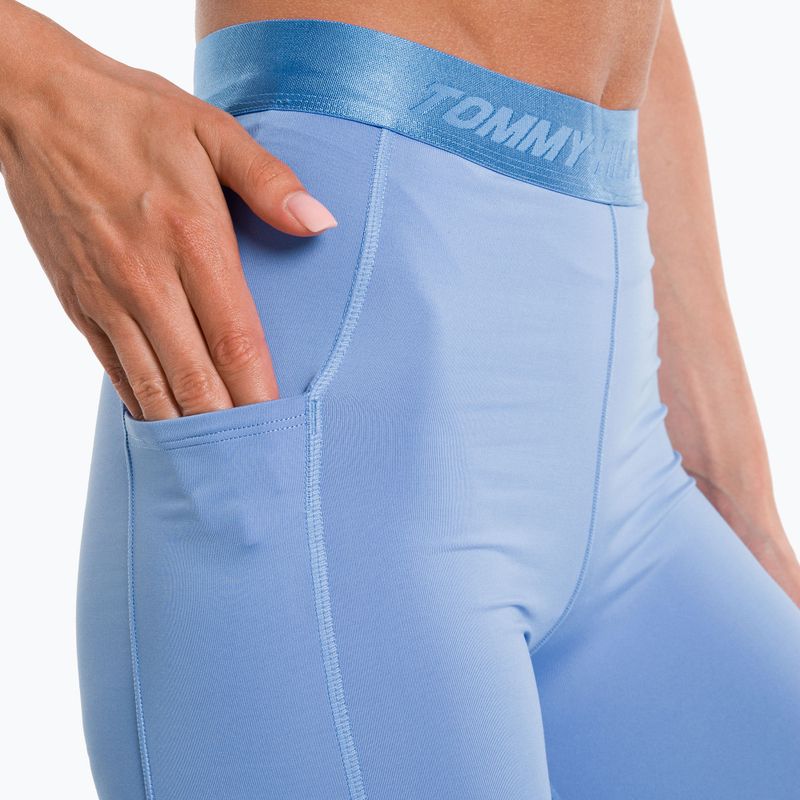 Legginsy damskie Tommy Hilfiger Essentials Rw Tape Full Length blue 4
