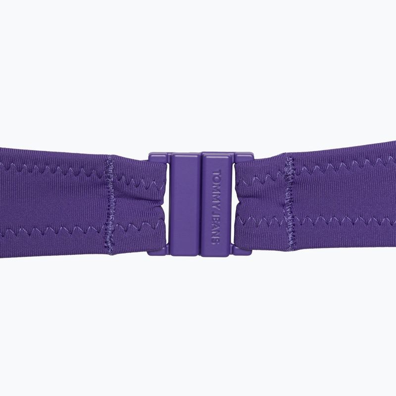Góra od stroju kąpielowego Tommy Jeans Bralette quantum purple 4