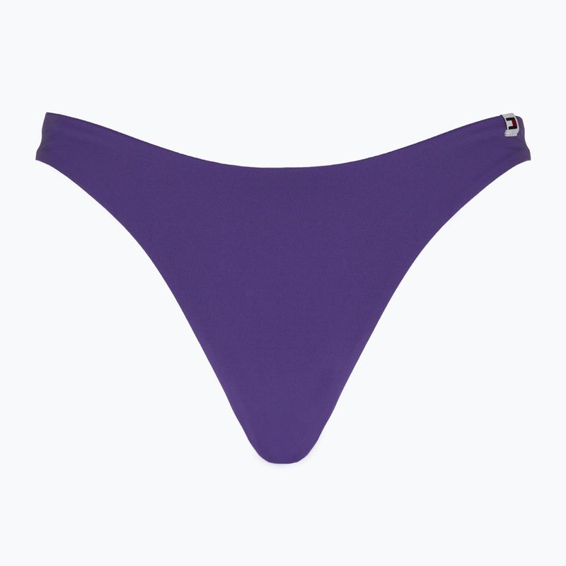 Dół od stroju kąpielowego Tommy Jeans High Leg Cheeky Bikini quantum purple