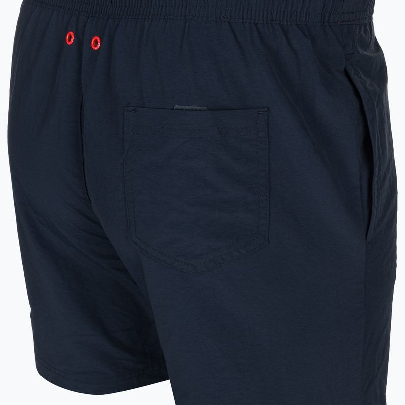 Szorty kąpielowe męskie Tommy Jeans SF Medium Drawstring Side Tape dark night navy 4