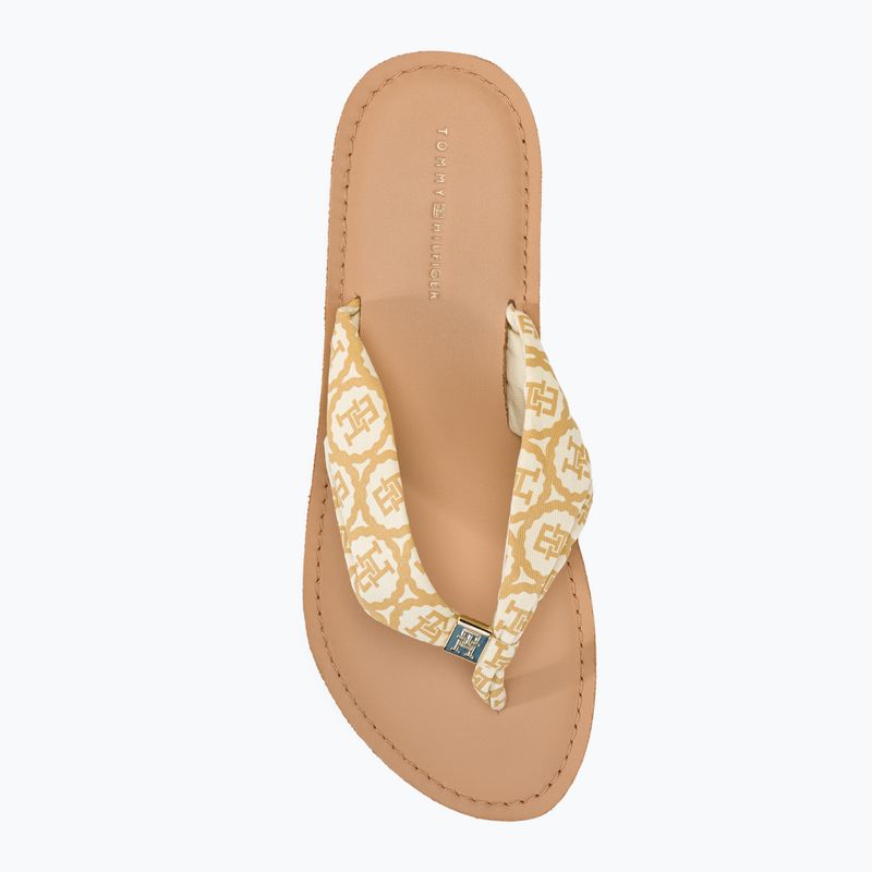 Japonki damskie Tommy Hilfiger Emblem Elevated Beach Sandal calico 5
