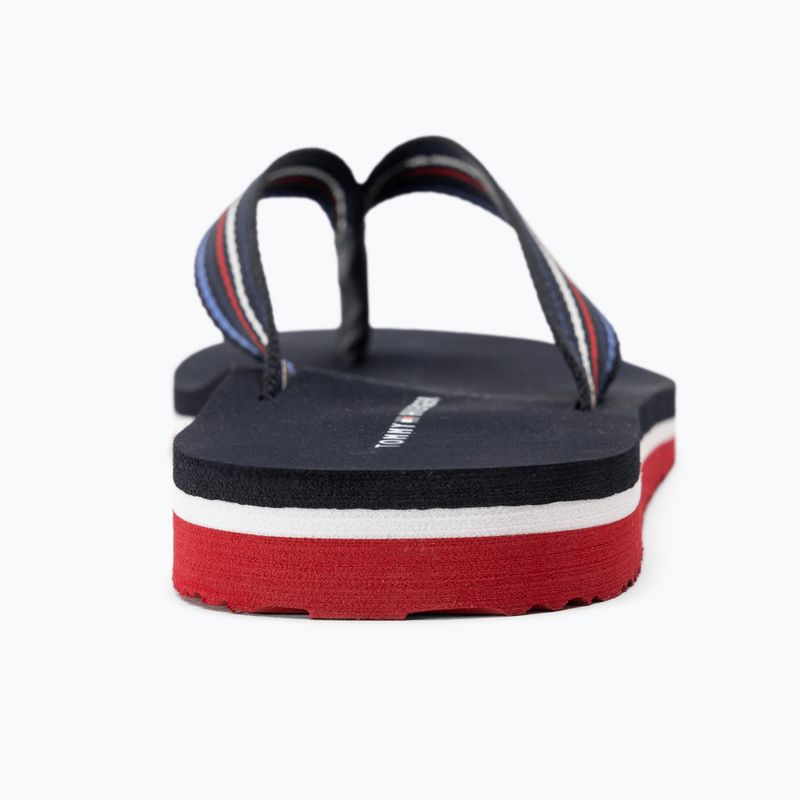 Japonki damskie Tommy Hilfiger Stripes Beach Sandal red white blue 6