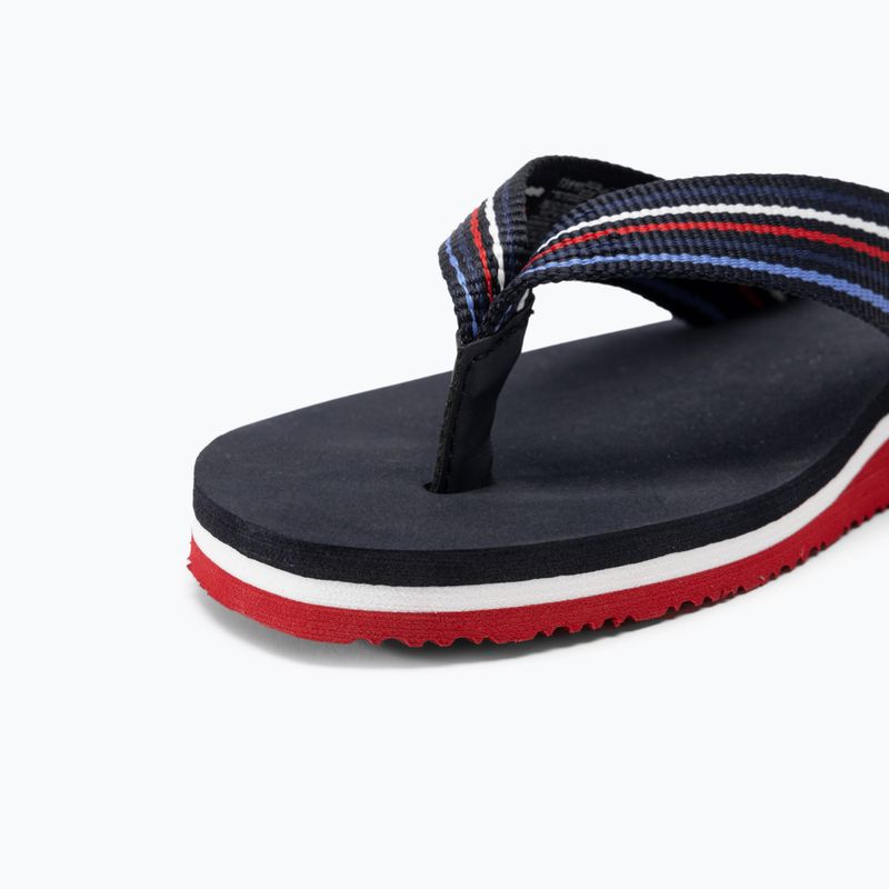 Japonki damskie Tommy Hilfiger Stripes Beach Sandal red white blue 7