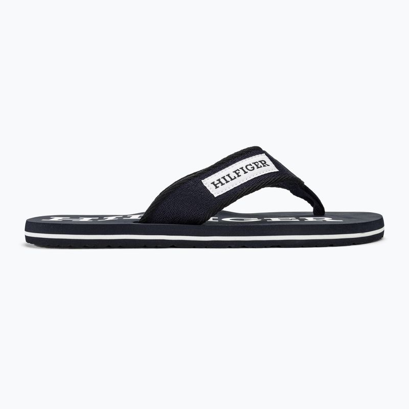 Japonki męskie Tommy Hilfiger Patch Beach Sandal desert sky 2