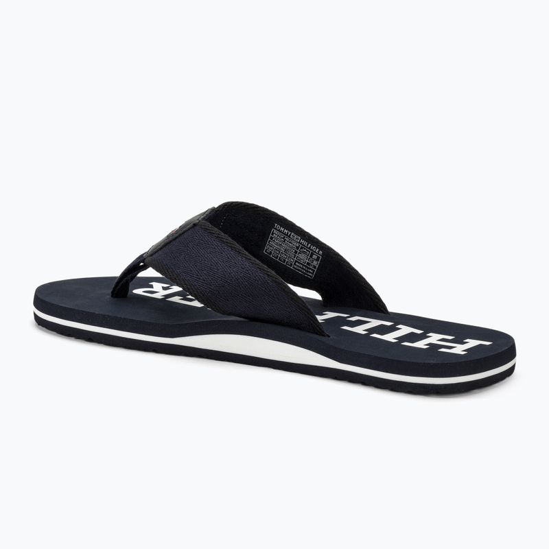 Japonki męskie Tommy Hilfiger Patch Beach Sandal desert sky 3