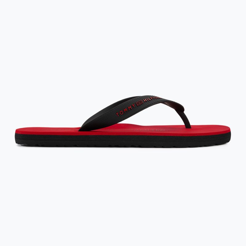 Japonki męskie Tommy Hilfiger Rubber Beach Sandal black 2