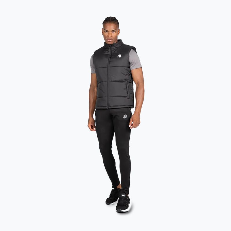 Bezrękawnik męski Gorilla Wear Irvine black 2