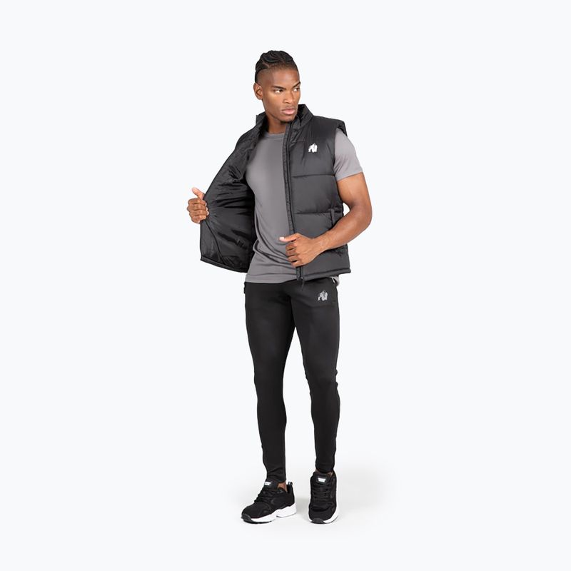 Bezrękawnik męski Gorilla Wear Irvine black 4