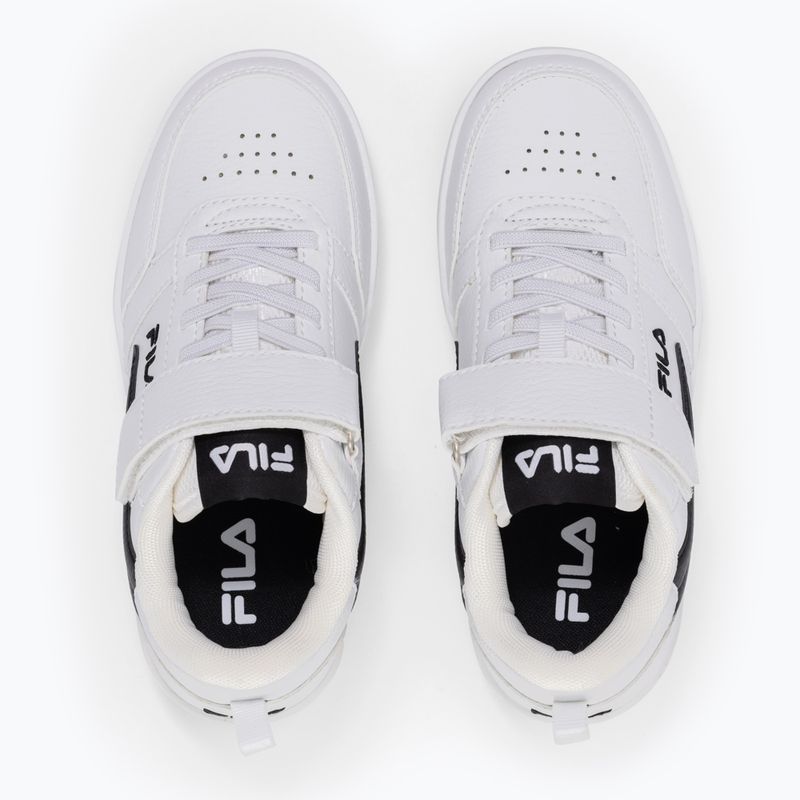 Buty dziecięce FILA Rega Nf Velcro white/black 12