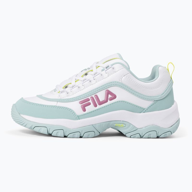 Buty damska FILA Strada Logo white/harbor gray 8